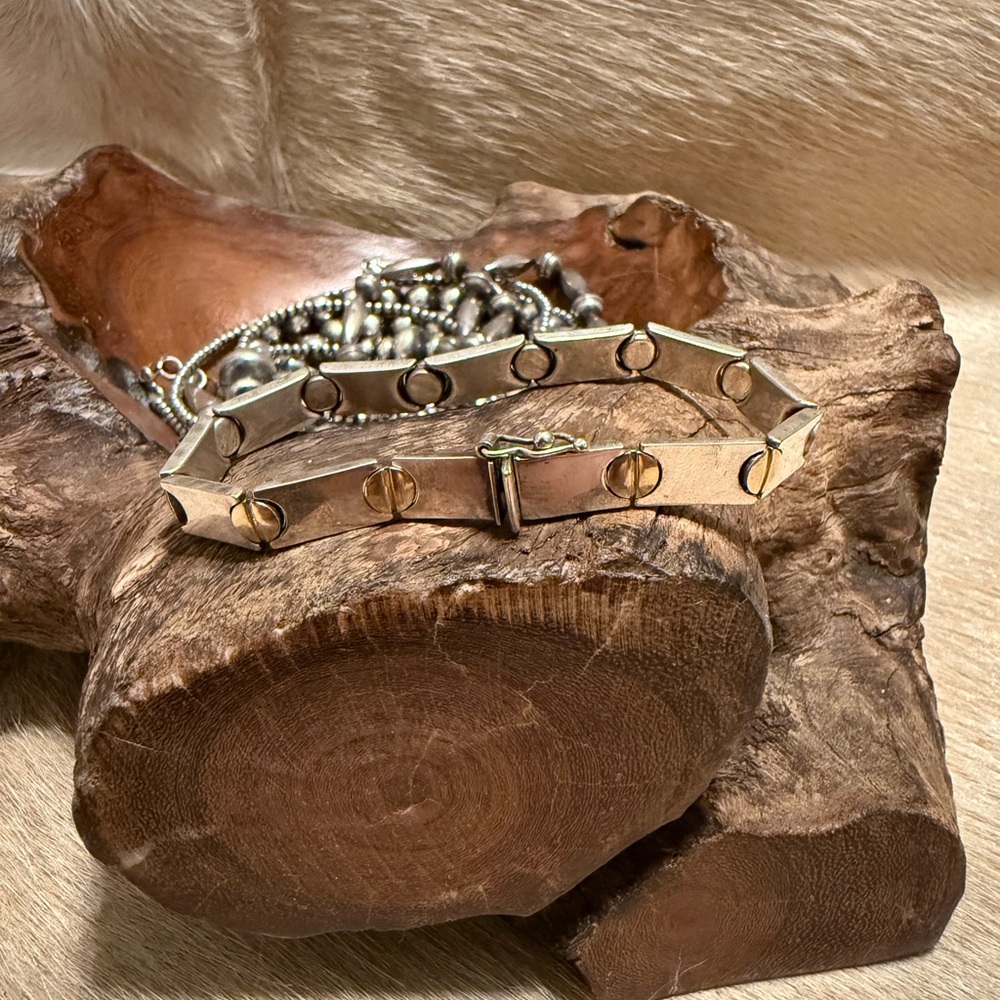 Silver and Gold Milor Bracelet